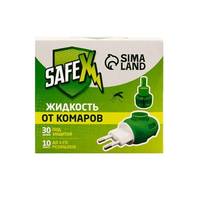 Комплект от комаров SAFEX (фумигатор+жидкость) 2 набора