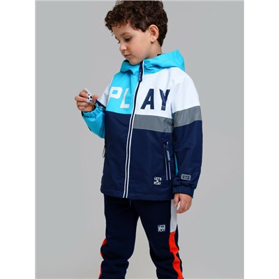 Куртка текстильная с полиуретановым покрытием для мальчиков (ветровка)