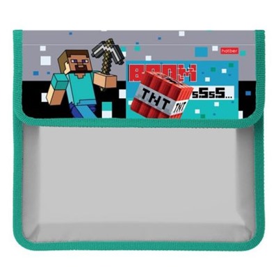 Папка для тетрадей А5 на липучке "Пиксель Бум" (090405) 05061 Хатбер