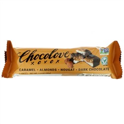Chocolove, Caramel, Almond & Nougat in Dark Chocolate, 12 Bars, 1.4 oz (40 g) Each