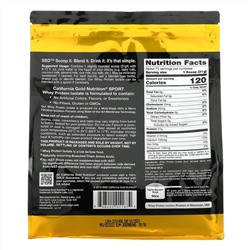 California Gold Nutrition, 100-ный изолят сывороточного протеина без добавок, 2,27 кг (5 фунтов)