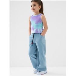 Брюки трикотажные для девочек