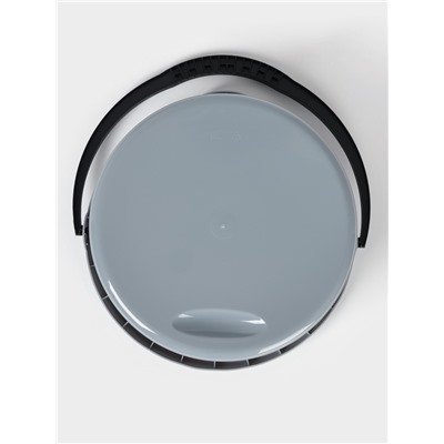 Ведро с отжимом МОП Etna, 9 л, 29×28×23.5 см, серое