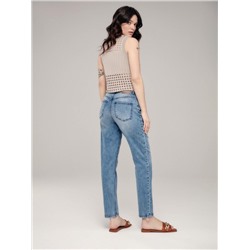 Mom CONTE CON-410 Джинсы mom fit с высокой посадкой