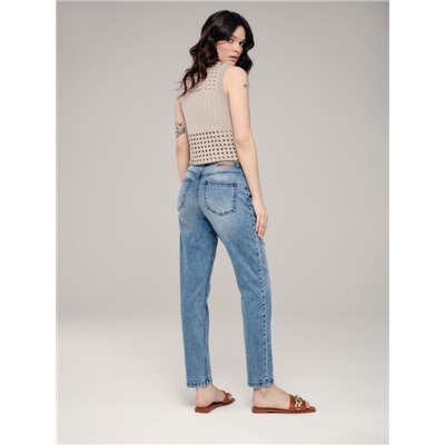 Mom CONTE CON-410 Джинсы mom fit с высокой посадкой
