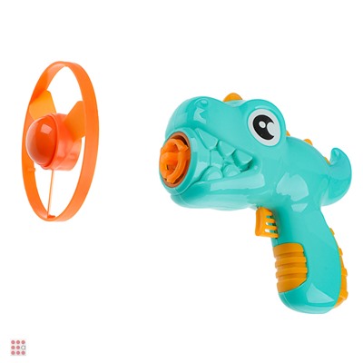 Запускалка вертушка "Динозаврик", 14,3х5,2х13,7см, 2 дизайна