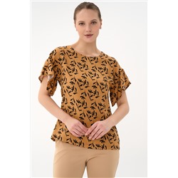 Блузка Кимоно (карамель)