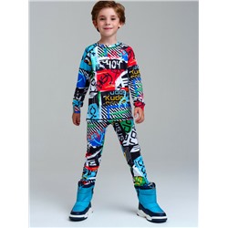 Термокомплект трикотажный для мальчиков: брюки, толстовка