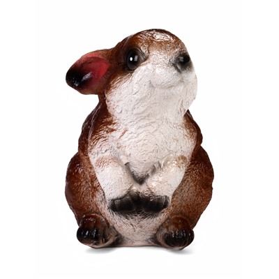 Садовая фигура из гипса «Заяц весёлый», 14×10×16 см, МИКС