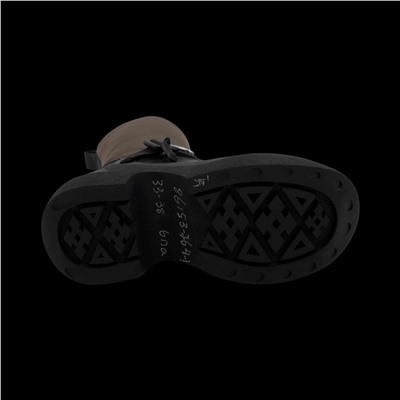 Сапоги на меху 86153-764-1 хаки п/п