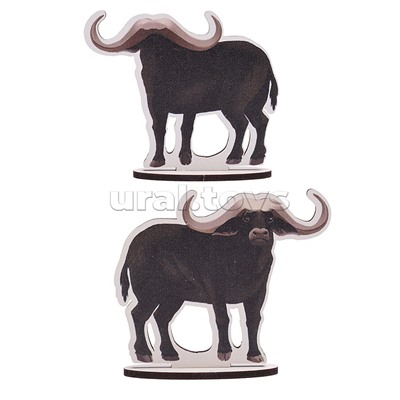 Игровой набор "Австралия" (дерево) крафтовая коробка