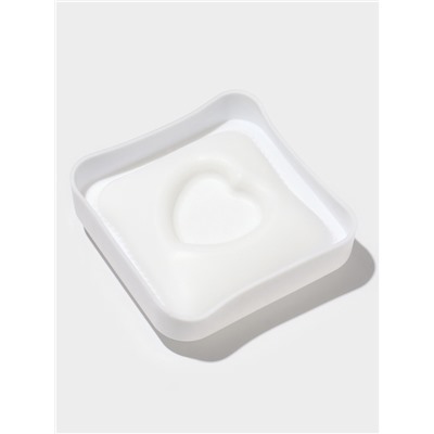 Форма для выпечки и муссовых десертов KONFINETTA «Любовь в квадрате», силикон, 11.4×12×4.4 см, белая