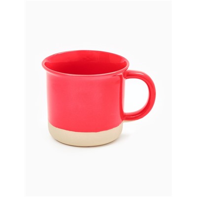 Кружка новогодняя керамическая «Зимний снеговик», 400 мл, ручная работа