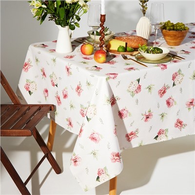 Скатерть «Этель» Bloom, 149×110 см, 100% хлопок, репс 210 г/м²