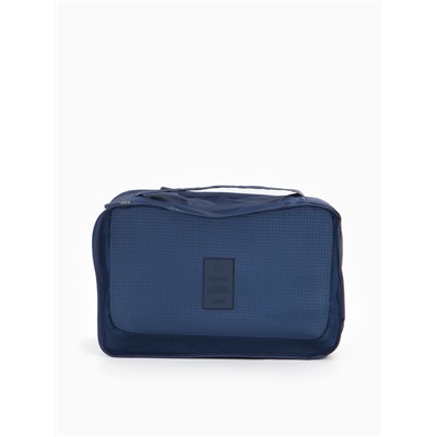 Дорожный набор органайзеров-косметичек на молниях, 6 в 1, синий