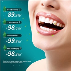 Ополаскиватели для полости рта с пробиотиком ЛИМОН-МЯТА Sadoer, Набор 20 шт. по 10 мл.