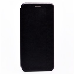 Чехол-книжка - BC002 для "Samsung SM-A015 Galaxy A01" (black) откр.вбок Цвет золото