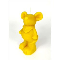 Свеча восковая "Мышь с банданой" 11,5 см 102 гр.