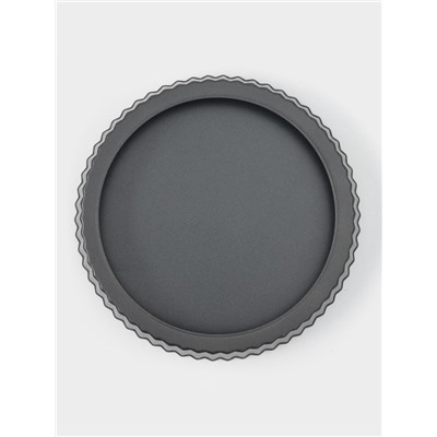 Форма для выпечки Доляна «Жаклин», d=24 см, разъёмная, антипригарное покрытие, чёрная