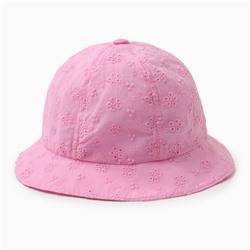 Панама детская «Нежность» MINAKU, цвет ярко-розовый, размер 48