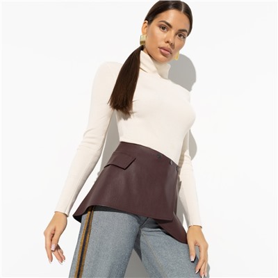 Баска с перфорацией на подкладе, Модный лидер