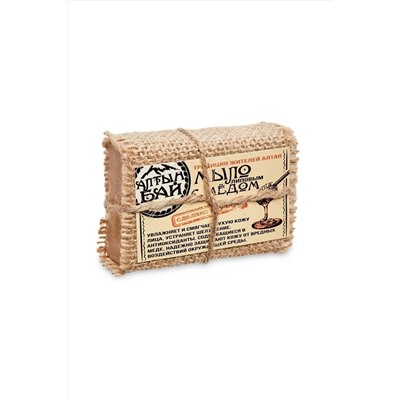 Мыло для рук Липовый мёд 80г ЭКОПРОДУКТЫ, 1184939