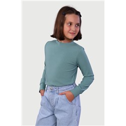 Лойс - лонгслив мята