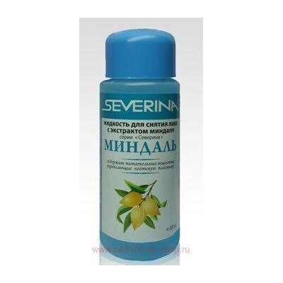 Severina Жидкость ацетон Миндаль 80 мл