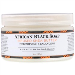 Nubian Heritage, Shea Butter, African Black Soap Infused, 4 oz (113 g)