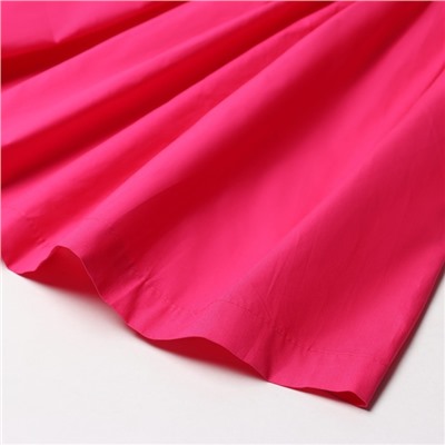 Платье с объёмными рукавами мини женское MIST, фуксия, размер 44-46