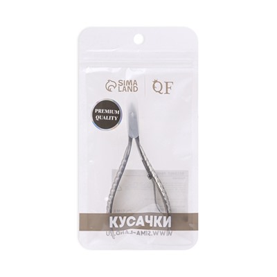 Кусачки маникюрные для кутикулы «Premium», 10.4 см, длина лезвия-9 мм