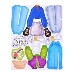 Магнитная игра "Подружки"