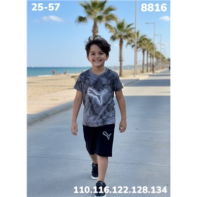 Костюм 8816 серый