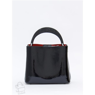 Сумка женская кожаная 2306-2Y black Polina&Eiterou