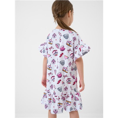 Сорочка ночная трикотажная для девочек