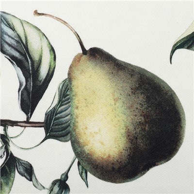 Кухонный набор «Этель. Груши»: полотенце 40×73 см, прихватка 19×19 см, фартук 60×65 см