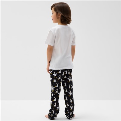 Пижама детская (футболка и брюки) KAFTAN Gussi, размер 28 (86-92 см)
