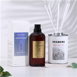 Набор диффузор ароматический Aromame, Шангри-Ла, 500 мл, круглая банка