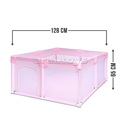 Манеж детский квадратный (128*128*65)