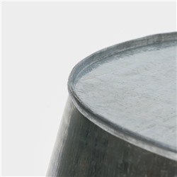 Таз оцинкованный круглый, 26 л, d=45,5 см, h=24 см, ГОСТ