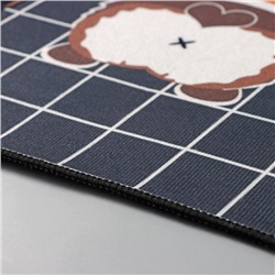 Коврики для дома Доляна «Корги», 2 шт., 40×60, 45×120 см