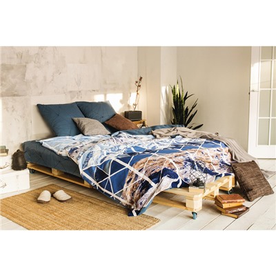 Постельное бельё евро «Этель. Горные вершины», бязь