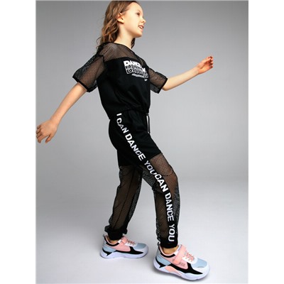 Фуфайка трикотажная для девочек (футболка)