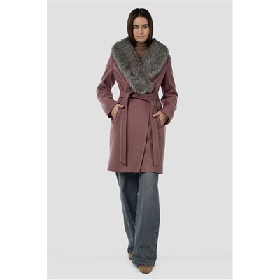 02-3070 Пальто женское утепленное (пояс)