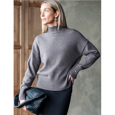 Джемпер из пряжи с кашемиром