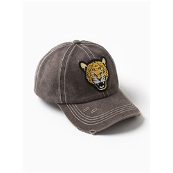 Кепка мужская MINAKU «Leopard», цвет коричневый, р-р 56-58