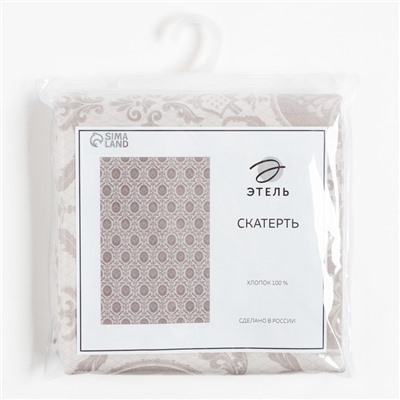 Скатерть «Этель» Classicism 146×110 см, 100% хлопок, саржа 190 г/м², с ВГМО