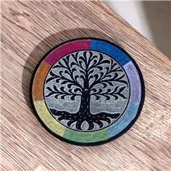 Подставка под благовония «Древо», 10 см, камень