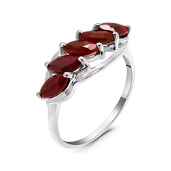 Кольцо из серебра рубин корунд, Анкара2