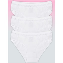 5397-01 Трусы для девочек белые (BAYKAR)